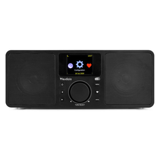 Lucca Radio with DAB+ and CD Player Wood Audizio