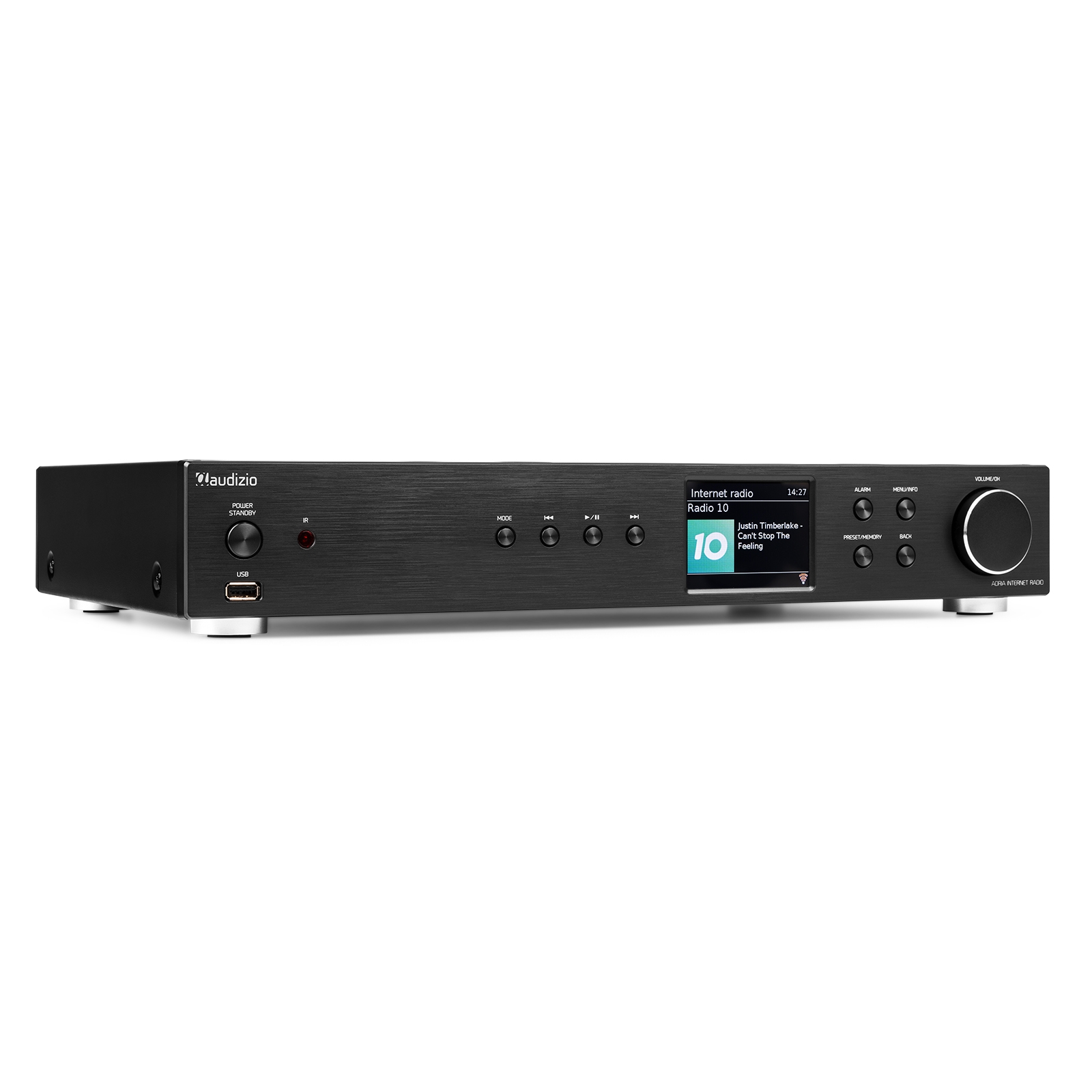 Adria WiFi Radio with DAB+ and BT Black Audizio