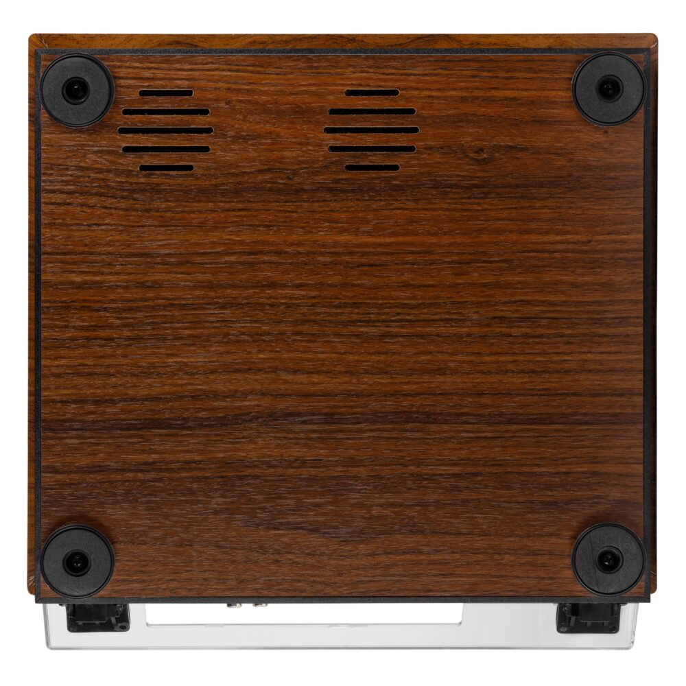RP112D Record Player BT in/out Dark Wood – Audizio
