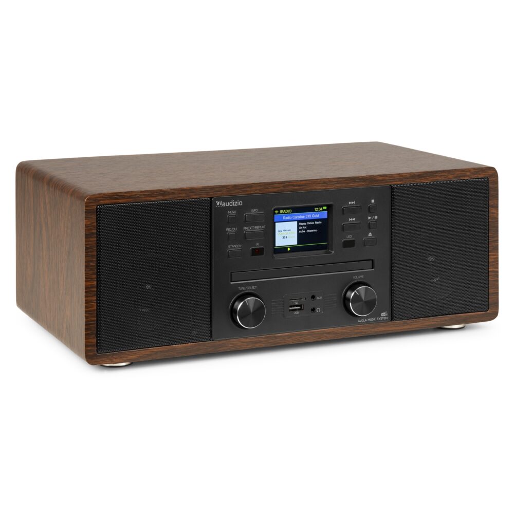 Avola Digital Music System CD/BT/DAB+/Internet Wood – Audizio