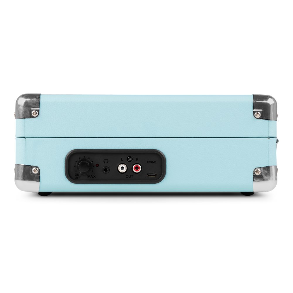 RP111BL Record Player Briefcase Blue – Audizio