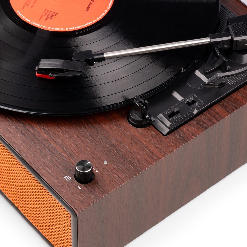 Reno Record Player Retro Copper – Audizio