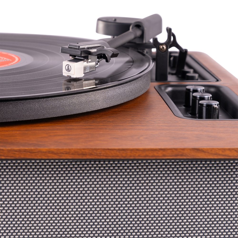 Laredo Premium Record Player Dark Brown – Audizio