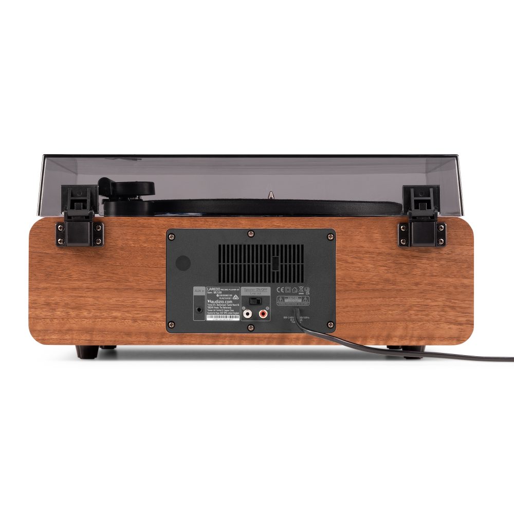 Laredo Premium Record Player Wood – Audizio