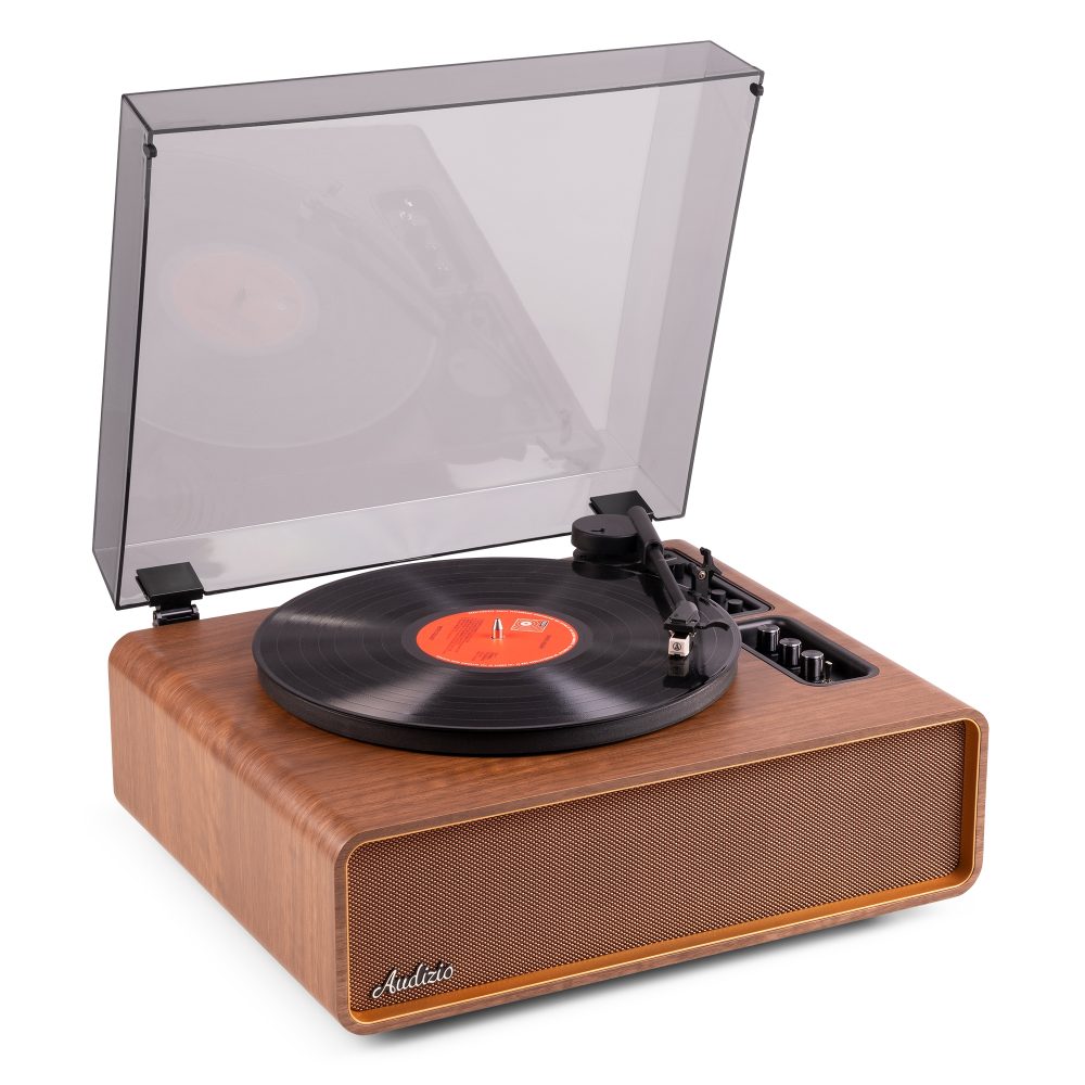 KOIZUMI ,audiocomm player まとめ　6個　V037 Laredo Premium Record Player Wood – Audizio